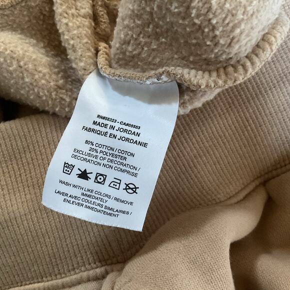 Nike Women’s Fleece Joggers • Beige/Tan • Sweatpants • Size MY2K - Picture 7 of 9